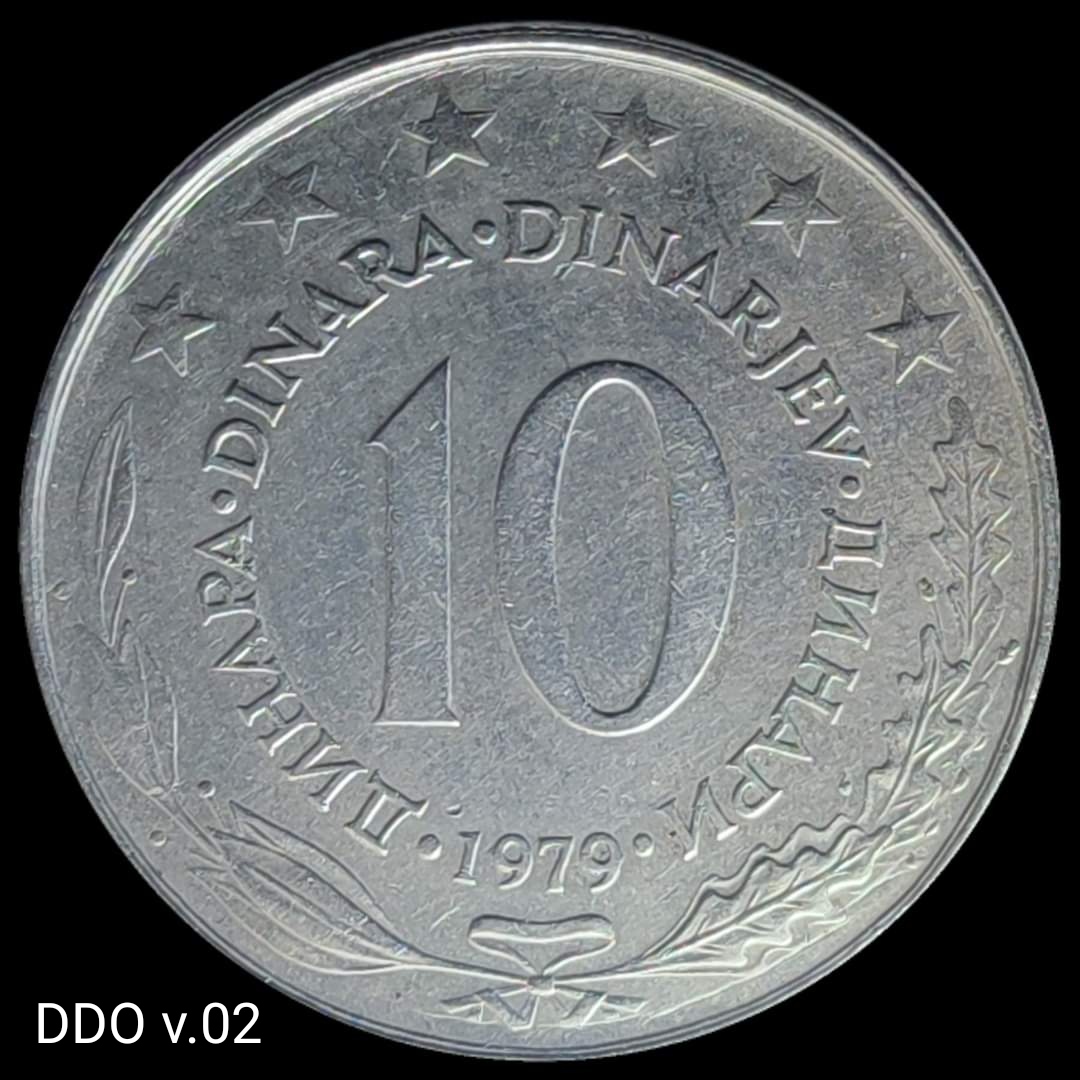 10-Dinara-1979-SFr-Jugoslavija-/-Tdo-Vs-DDO-Tdo-Ddo-V.01-&-DDO-V.02